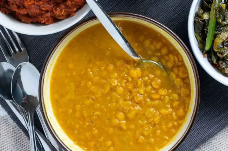 YeAter Alicha Kik Wot (Ethiopian Mild Yellow Split Pea Stew) Recipe