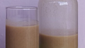 YeBesso Duket Smoothie Barley and Fruit Juice Recipe