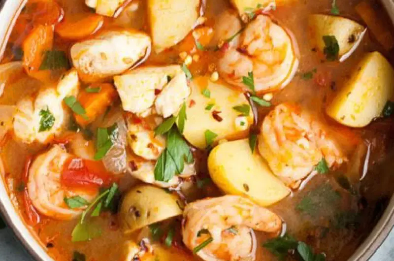 yeasa ena yedinich shorba (fish & potato soup) recipe